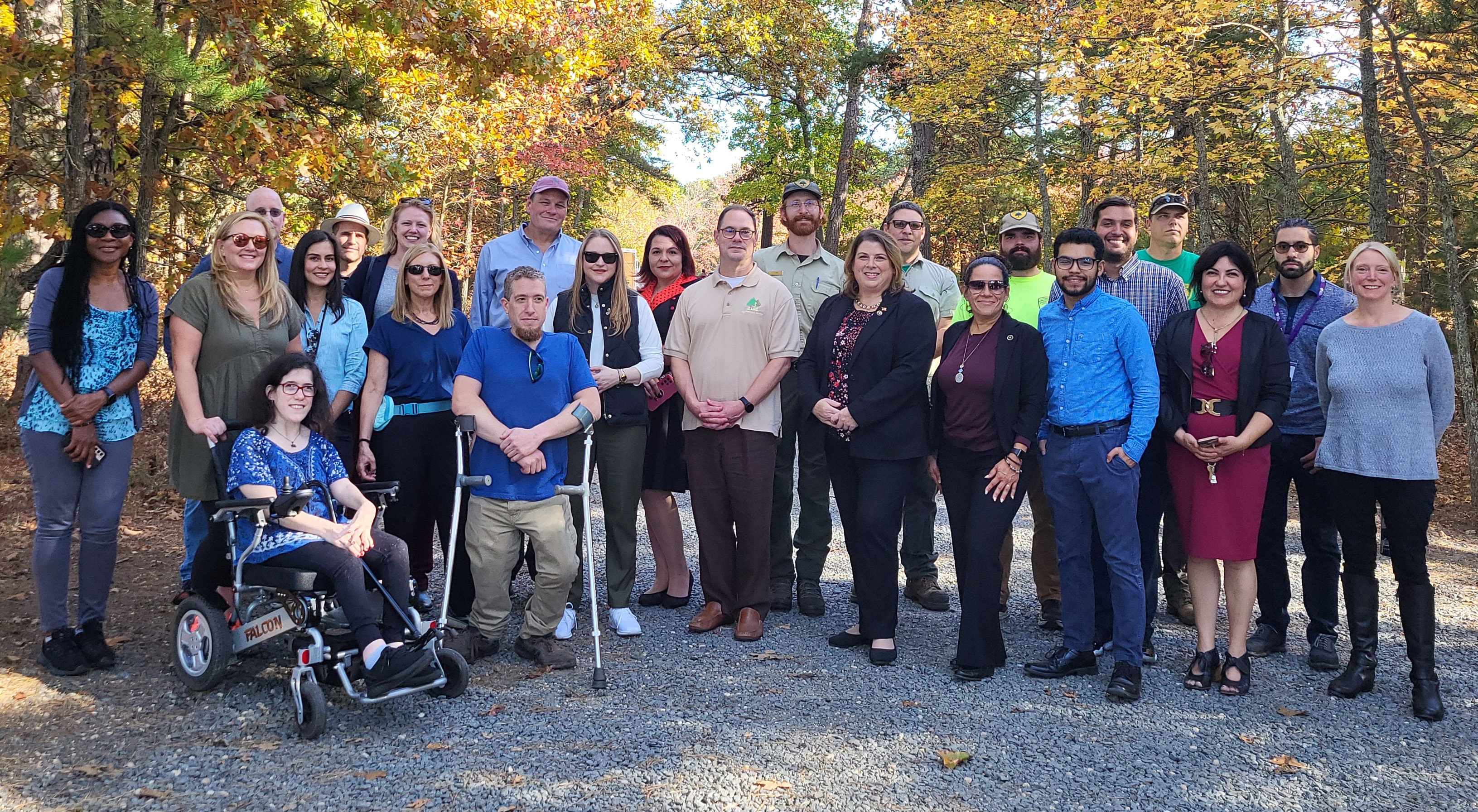 DHS & DEP Tour Recreational Area in Pinelands to Spotlight Making Nature Accessible to All